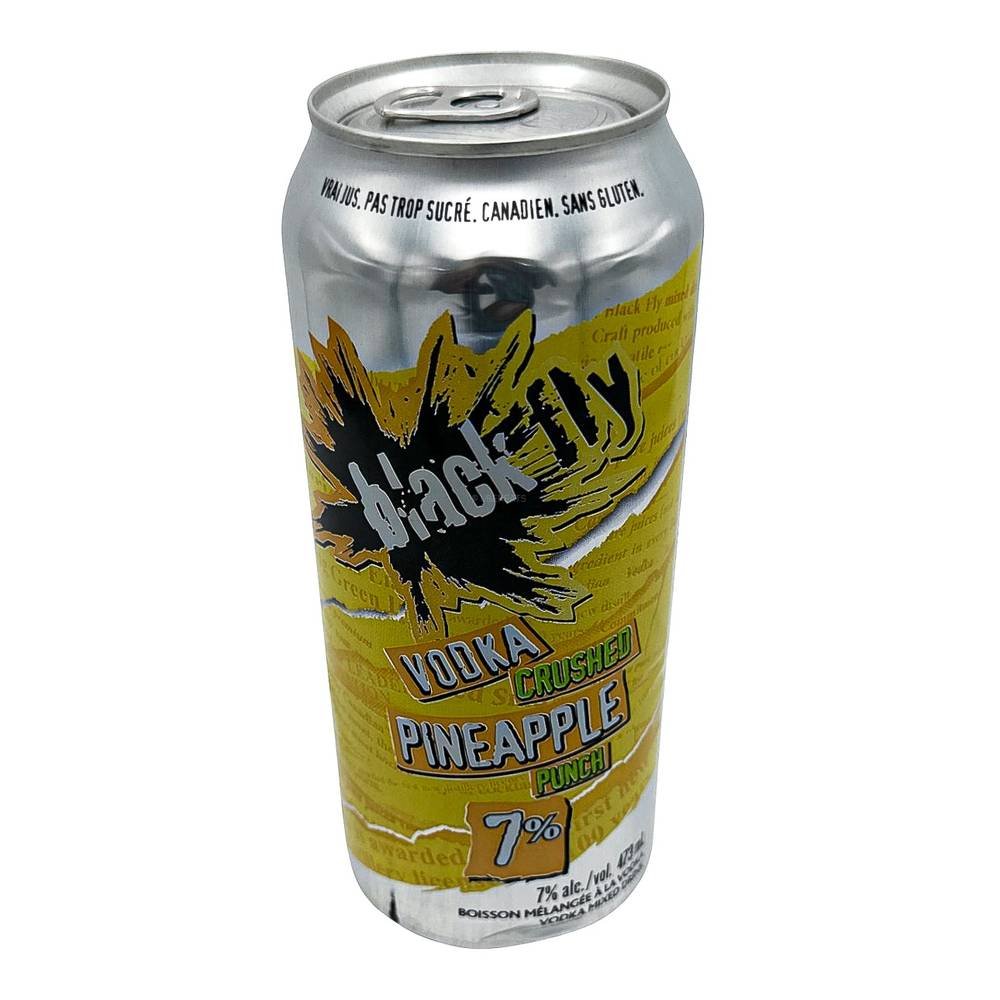 Black Fly Crushed Vodka, Pineapple (473 Ml)
