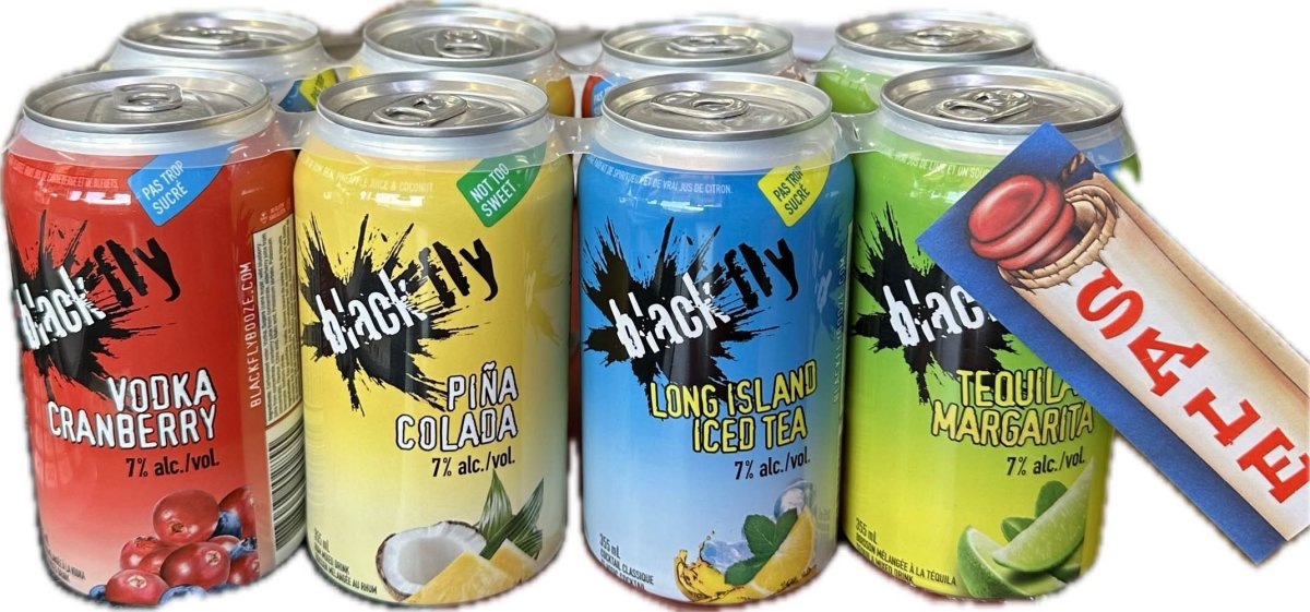 Black Fly Mix 355Ml. 8 Cans
