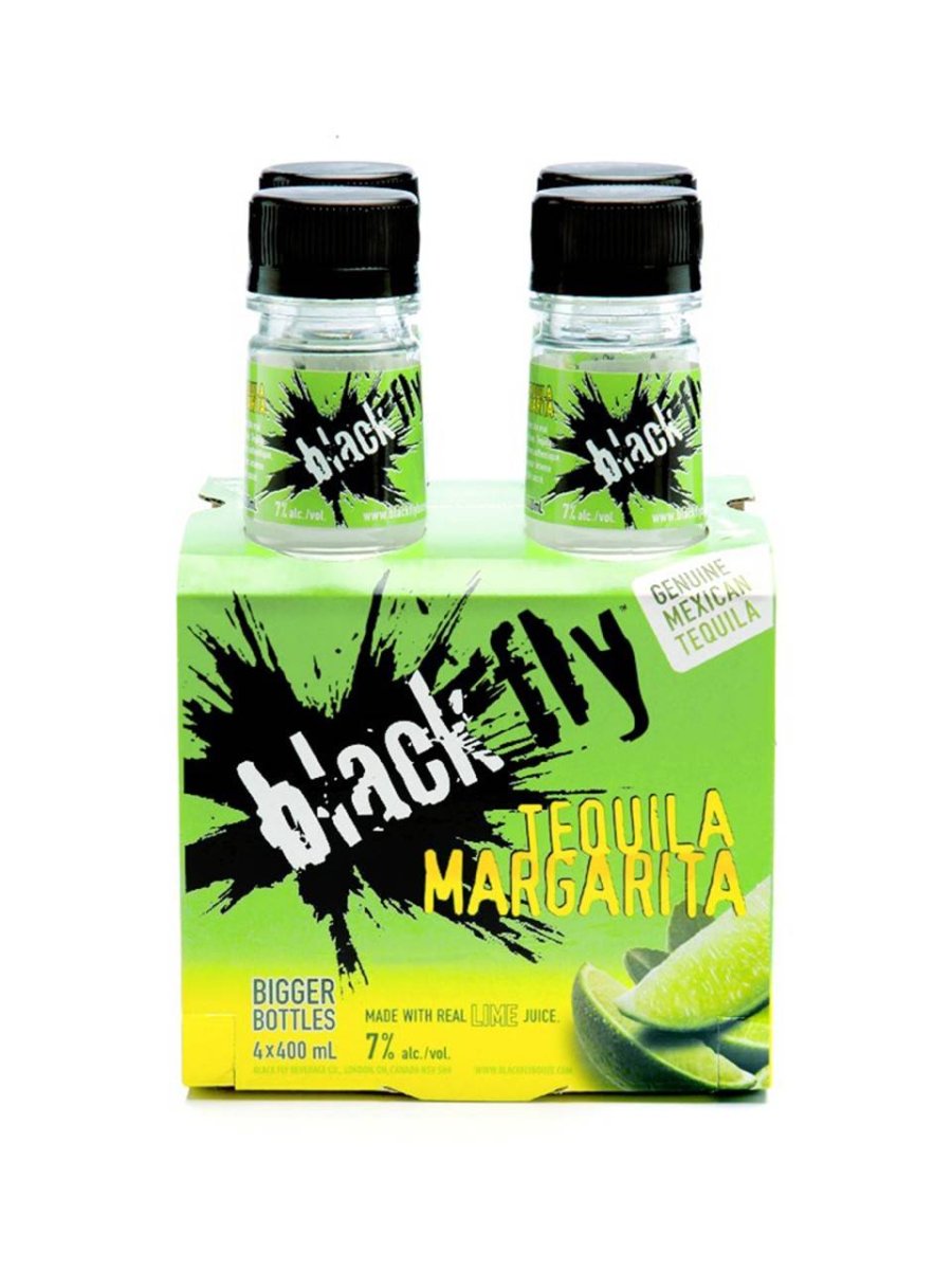 Black Fly Tequila Margarita (4 X 400 Ml)
