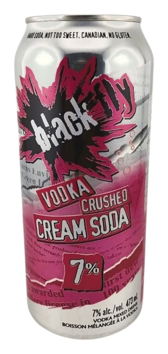 Black Fly Vodka Cream Soda 473Ml