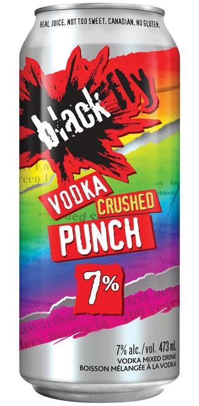 Black Fly Vodka Crushed Punch 473Ml