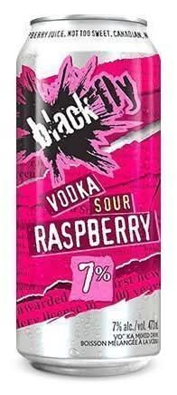 Black Fly Vodka Mixed Drink, Sour Raspberry (473 Ml)