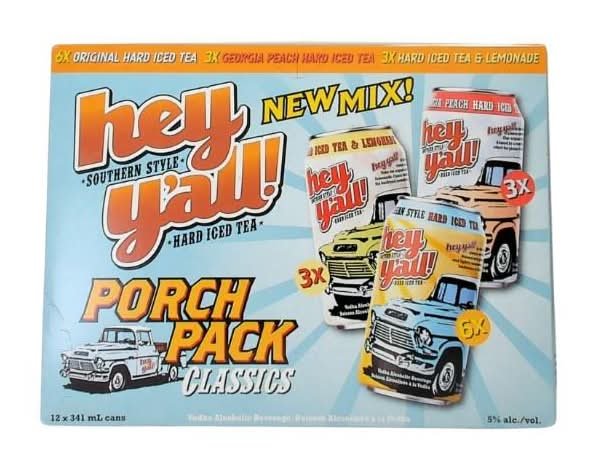 Hey Y'All Porch  12Pack