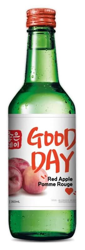 Good Day Red Apple Soju 360Ml