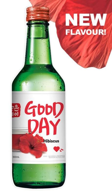 Good Day Soju, Hibiscus (360 Ml)