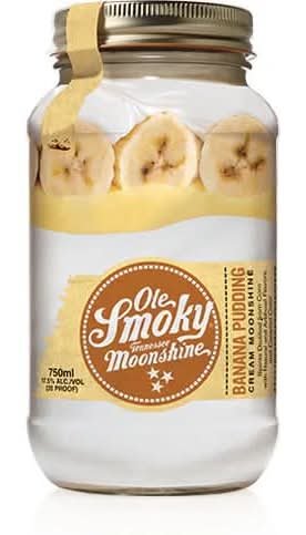 Ole Smoky Banana Pudding Cream Moonshine