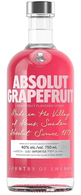 Absolut Grapefruit 750Ml