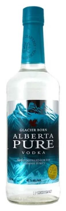 Alberta Pure Glacier Born Triple Distilled Vodka (750 Ml)