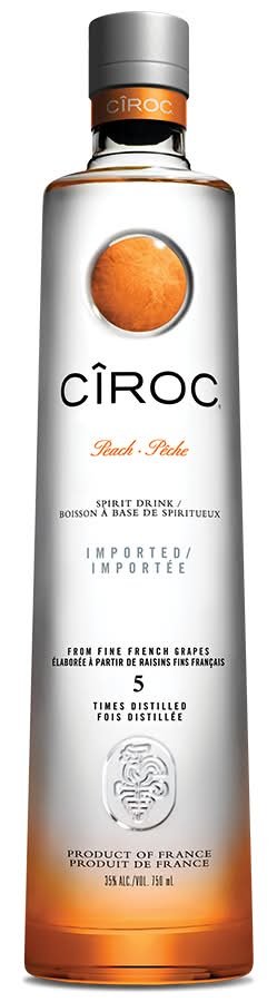 Ciroc Vodka, Peach (750 Ml)