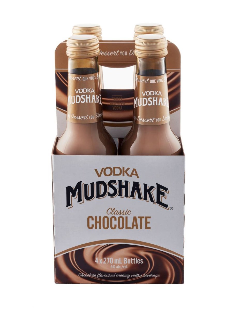 Mudshake Vodka, Chocolate (4 X 270 Ml)
