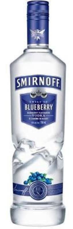 Smirnoff Flavored Vodka, Blueberry (750 Ml)