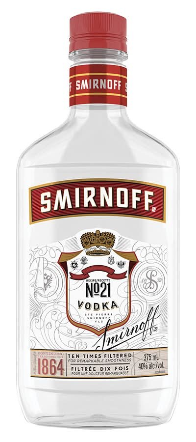 Smirnoff No 21 Ten Times Filtered Vodka (375 Ml)