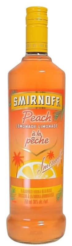 Smirnoff Peach Lemonade Vodka (750 Ml)