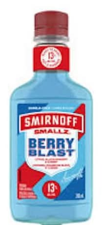 Smirnoff Smallz Berry Blast 200Ml