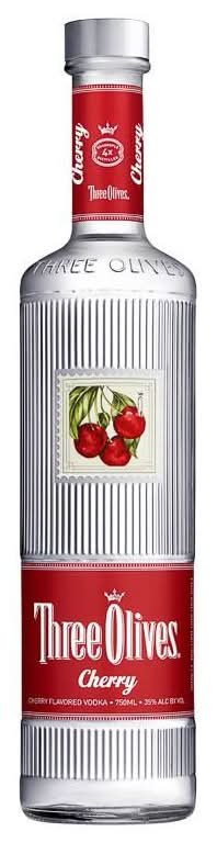Three Olives Cherry Vodka 750Ml