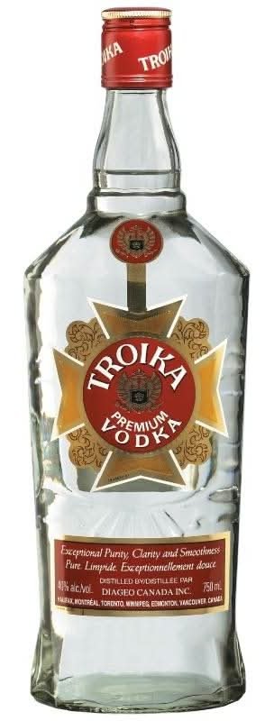 Troika Premium  Vodka 750Ml
