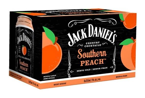 Jack Daniel'S Peach 6Cans