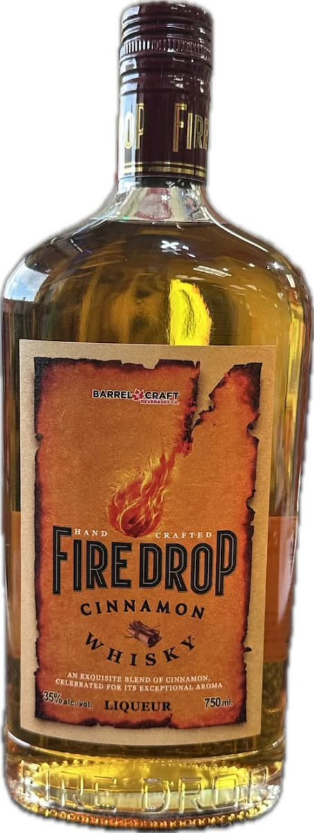 Fire Drop Cinnamon Whisky 750Ml
