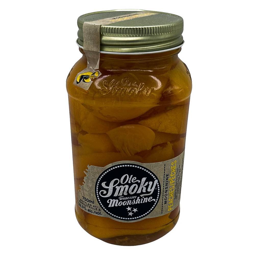 Ole Smoky Moonshine Peach Pickels White Whiskey (750 Ml)