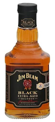 Jim Beam Extra-Aged Whiskey, Bourbon, Black (375 Ml)