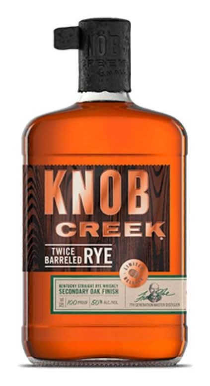 Knob Creek Twice Barreled Rye 750Ml 50%