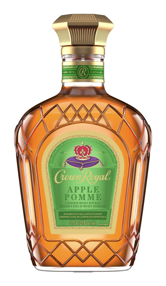Crown Royal Flavoured Whisky, Apple (375 Ml)