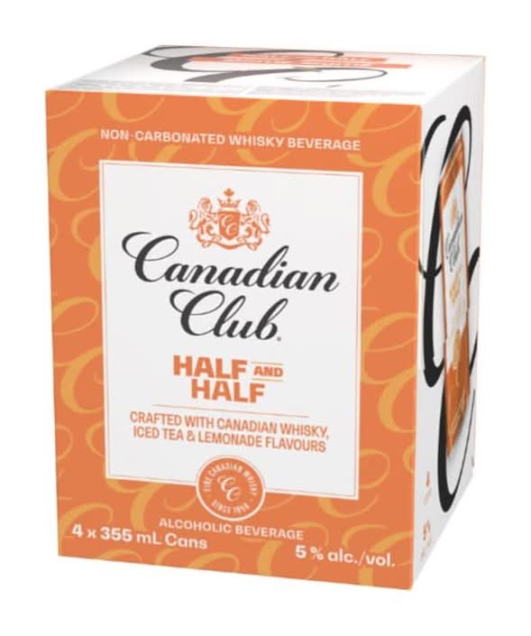 Canadian Club Half & Half 4Pk