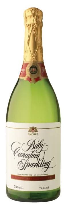 Andres Baby Champagne Canadian Sparkling Wine (750 Ml)