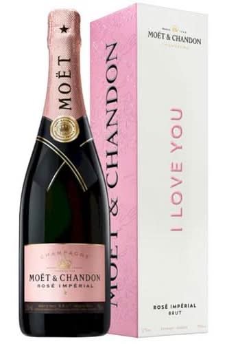 MoT & Chandon Brut Ros ImpRial Champagne Wine (750 Ml)