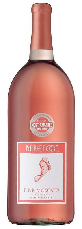 Barefoot Pink Moscato 1.5L