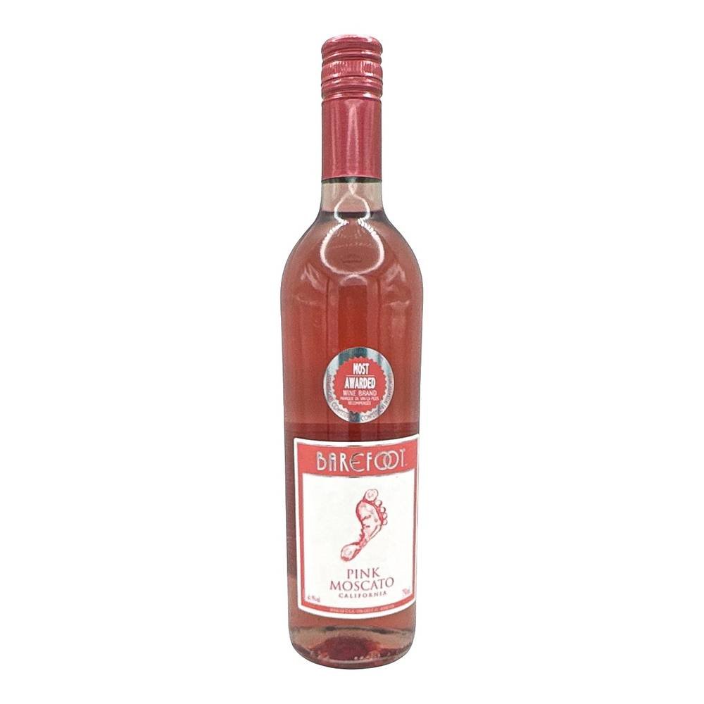 Barefoot Pink Moscato Wine (750 Ml)