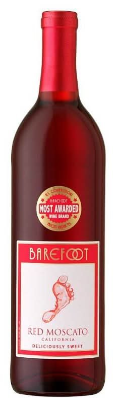 Barefoot Red Moscato 750Ml