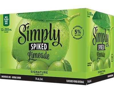 Simply Spiked Limeade 12 Can