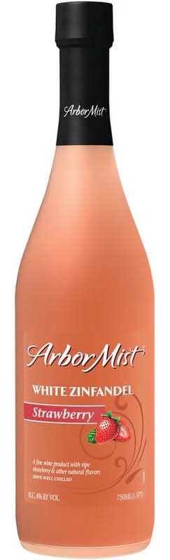 Arbor Mist Strawberry White Zinfandel Wine (750 Ml)