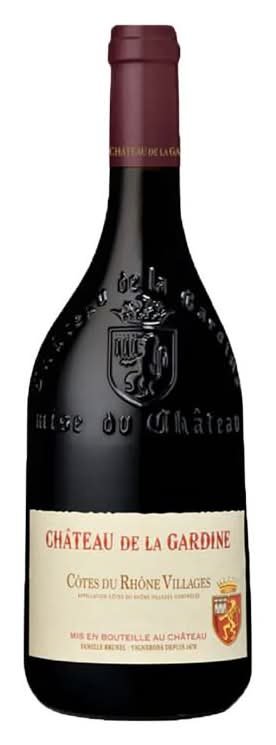 Chateau De La Garden Cotes Du Rhone Villages Red Wine (750 Ml)