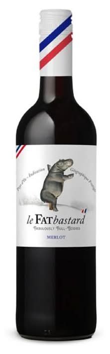 Fat Bastard Le Merlot Wine 2021 (750 Ml)