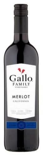 Gallo Family Merlot Red Wine (750 Ml)