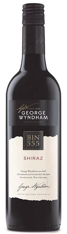 George Wyndham Bin 555 Shiraz Red Wine (750 Ml)