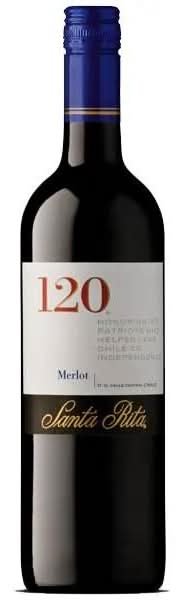 Santa Rita 120 Merlot Red Wine (750 Ml)