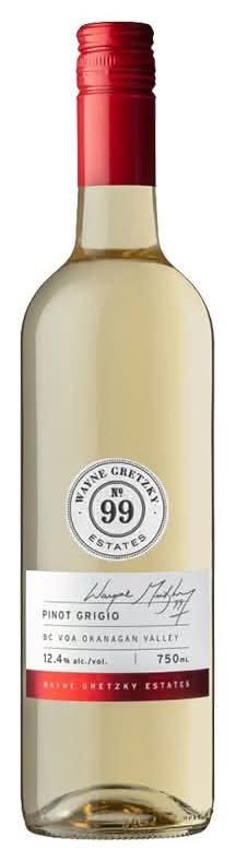 Wayne Gretzky Pinot Grigio 750Ml