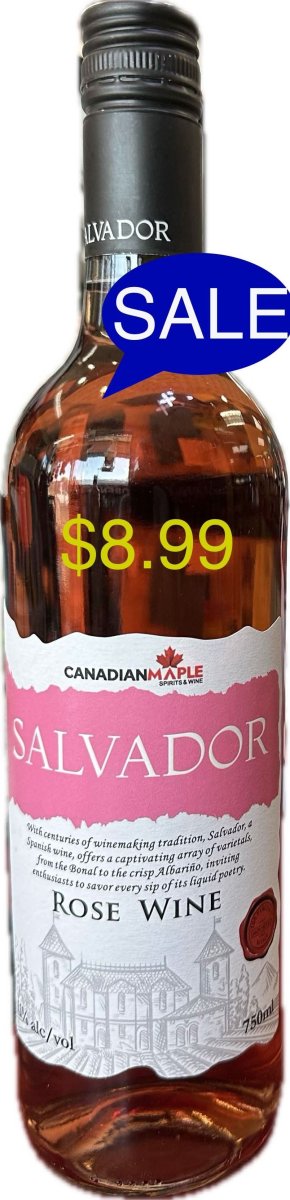 Salvador Spanish Rose Wine 750Ml ( 11% )