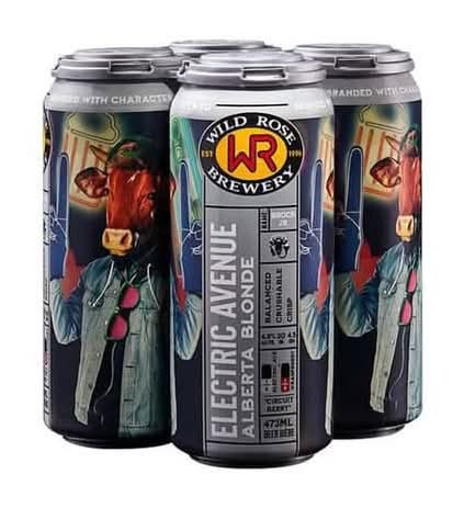 Wild Rose Electric Avenue Blonde 4X473Ml Can