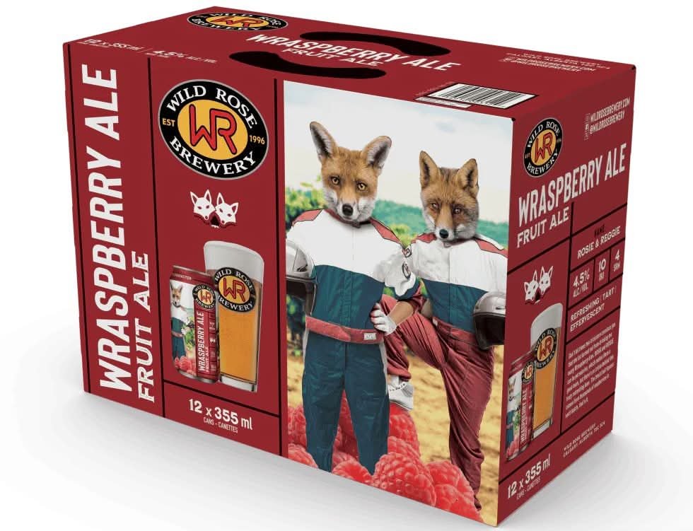 Wild Rose Wraspberry Ale 12X355Ml Can