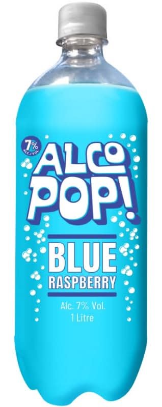 Alcopop Blue Raspberry 1L