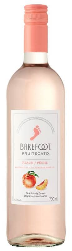 Barefoot Fruitscato Fruit Wine, Peach (750 Ml)
