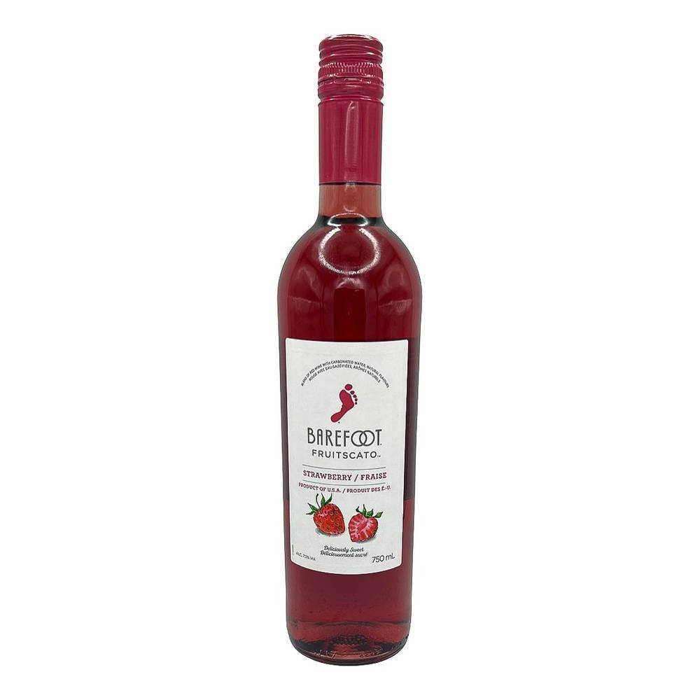 Barefoot Fruitscato Wine, Strawberry (750 Ml)