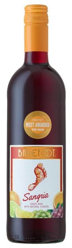 Barefoot Sangria Grape Wine (750 Ml)