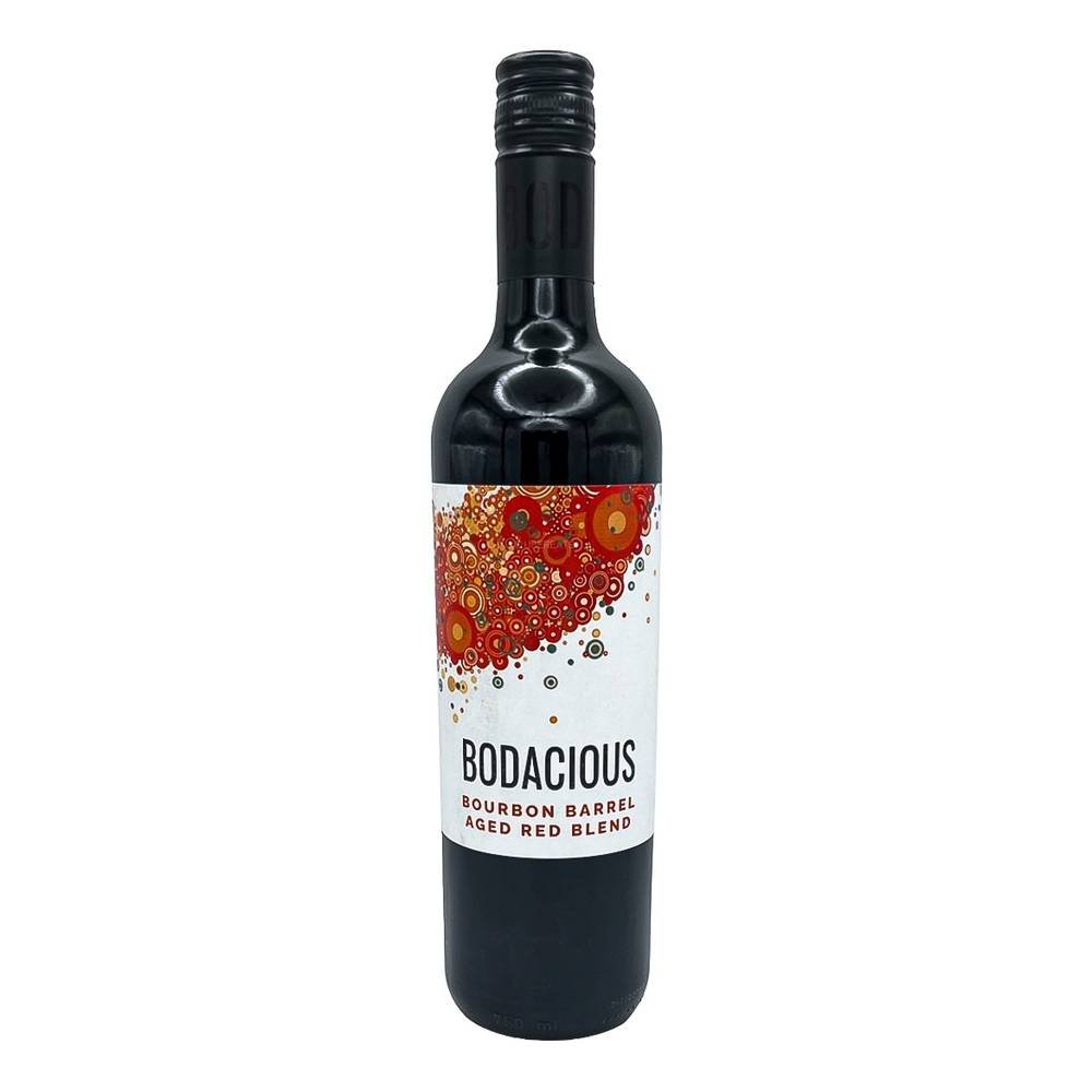 Bodacious Bourbon Barrel Aged Blend Wine, Red (750 Ml)