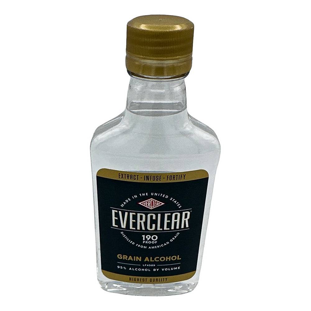Everclear 190 Proof Grain Alcohol Wine (200 Ml)