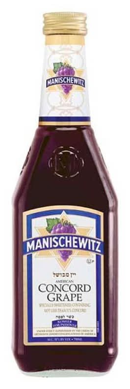 Manischewitz Concord Grape Wine (750 Ml)